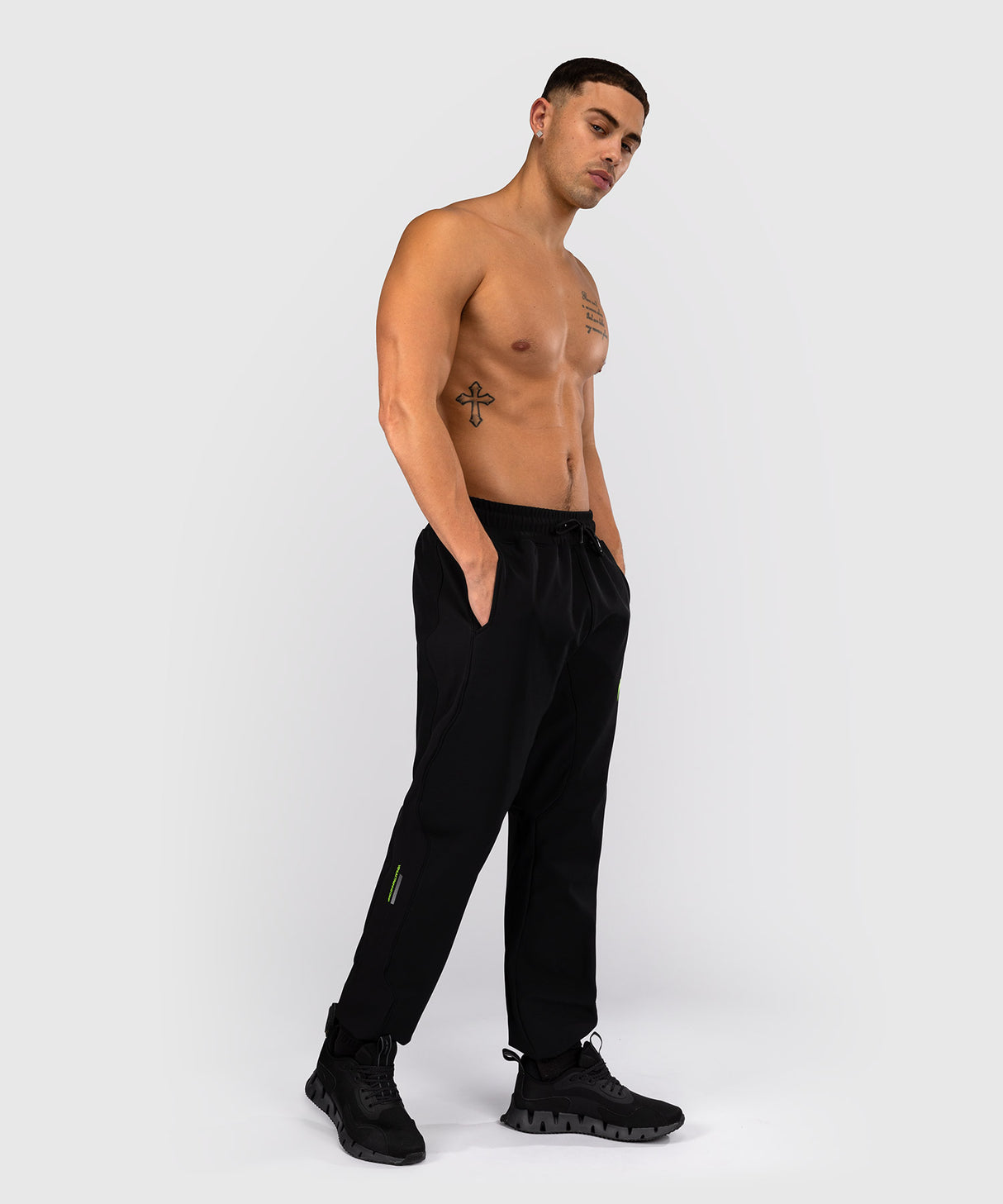 Venum Trainingsbroek Training Camp 4.0 - Zwart/Neon Groen