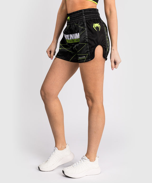 Venum Muay Thai-shorts Training Camp 4.0 – Svart/Neon Grön