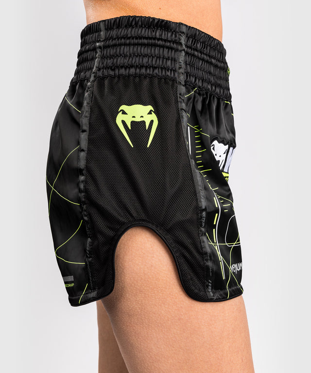 Venum Muay Thai-shorts Training Camp 4.0 – Svart/Neon Grön
