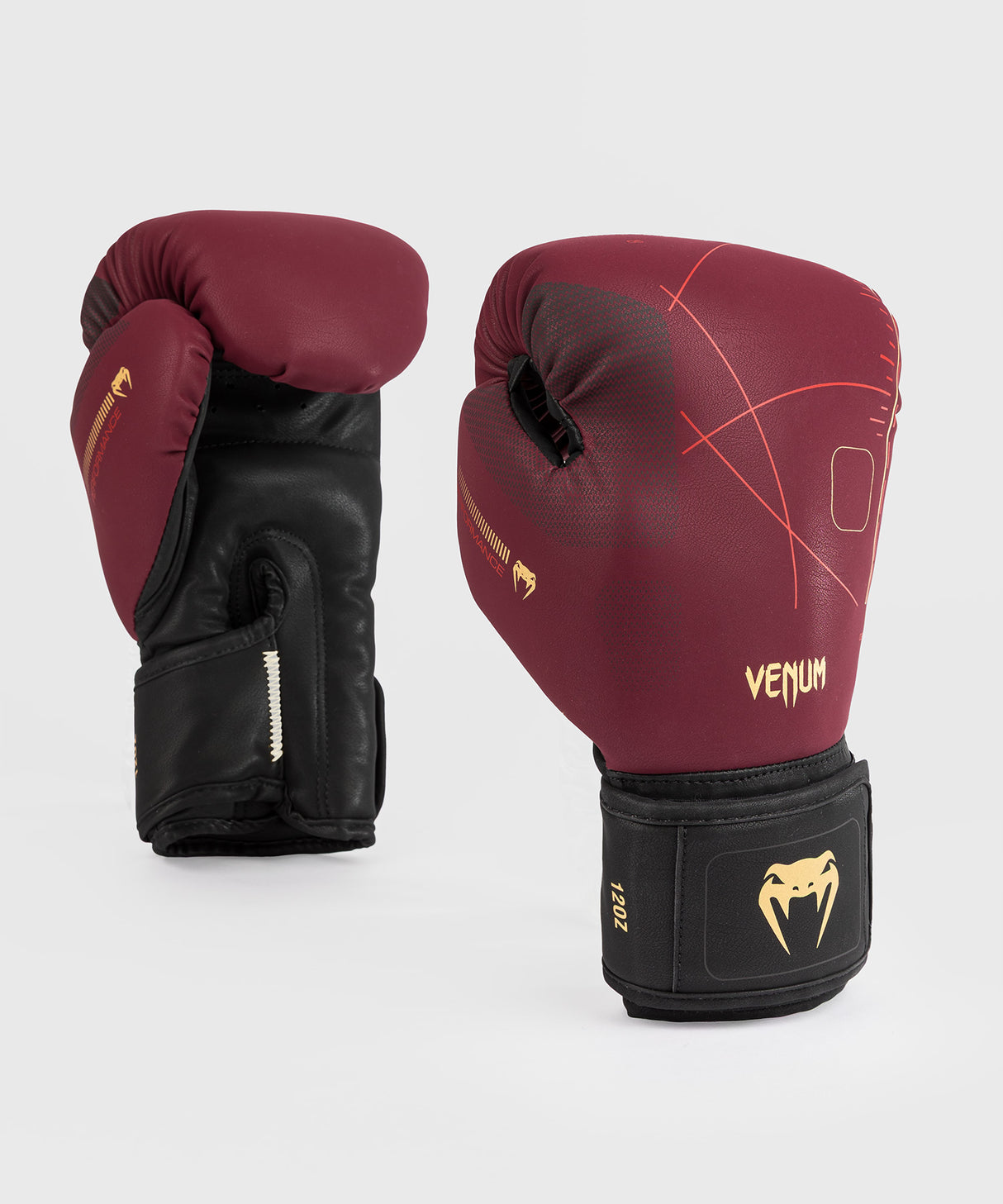 Venum Bokshandschoenen Tactical XT - Bordeaux Rood/Zwart