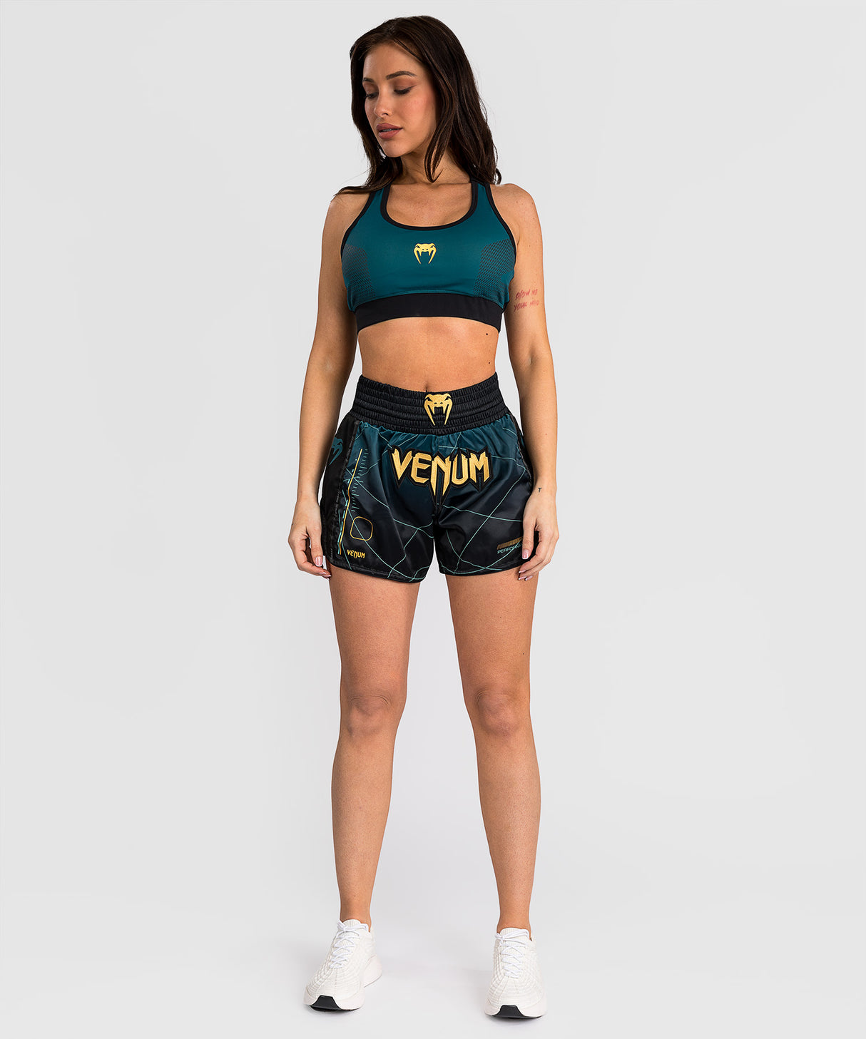 Venum Muay Thai Shorts Dames Tactical XT - Forest Green