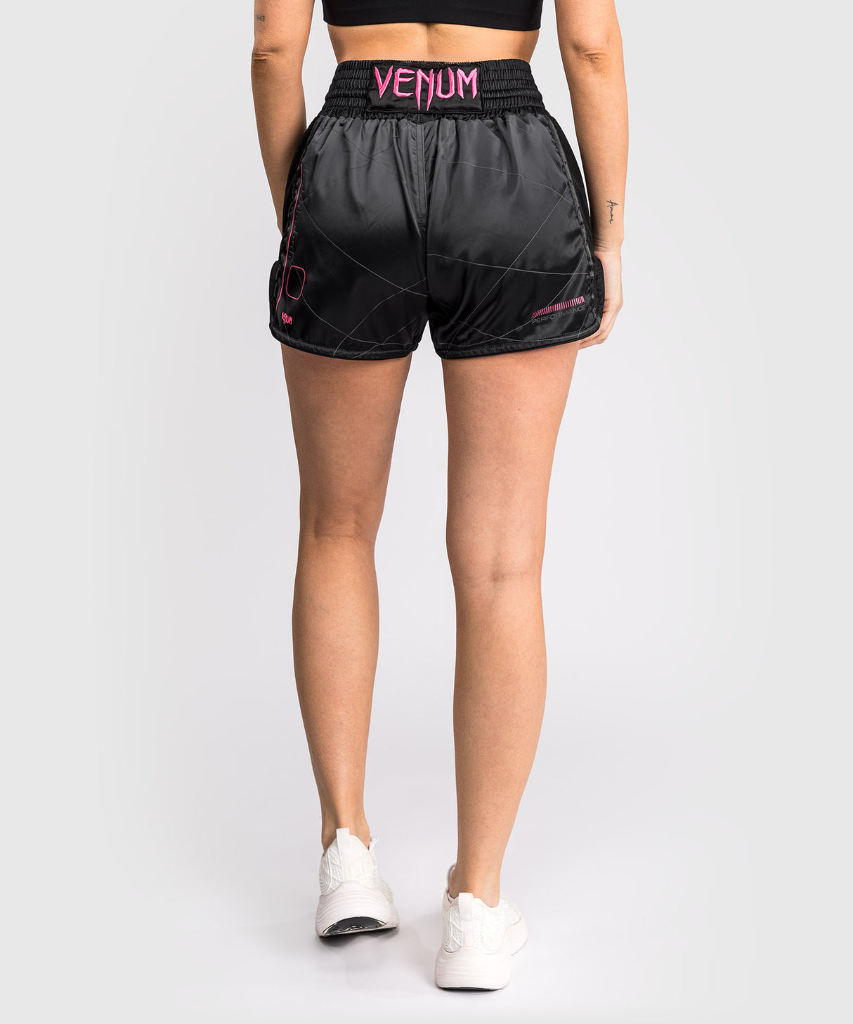 Venum Muay Thai Shorts Dames Tactical XT - Zwart/Roze