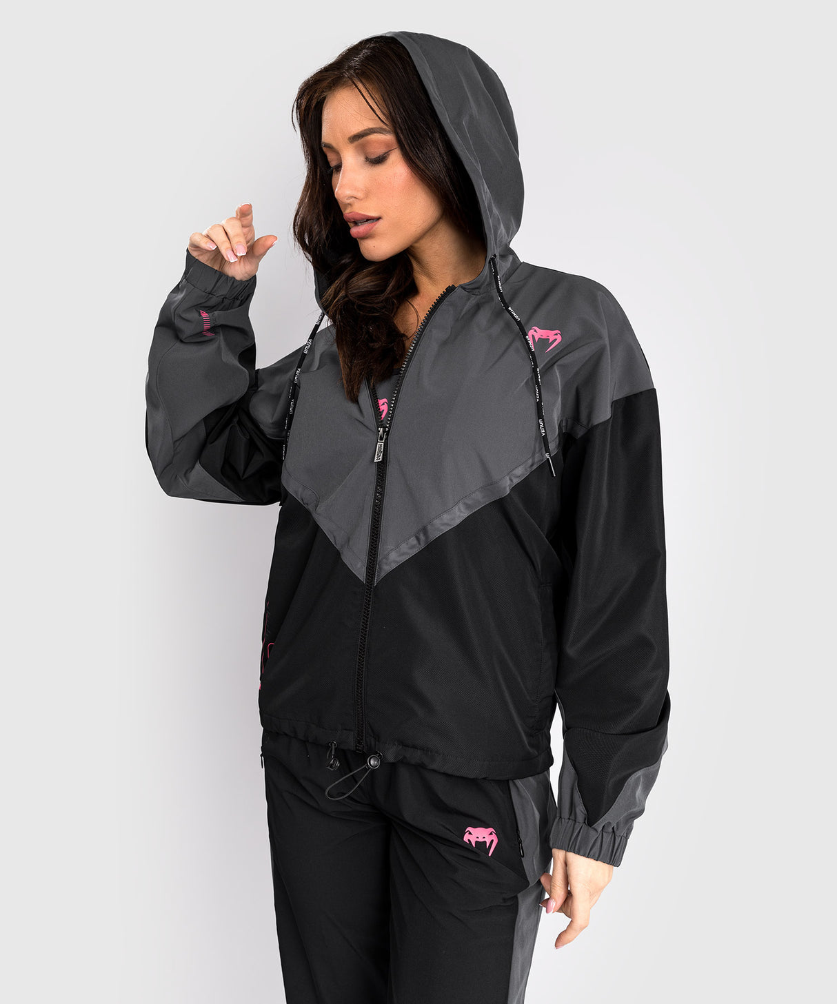 Venum Trainingsjack Dames Tactical XT - Zwart/Grijs