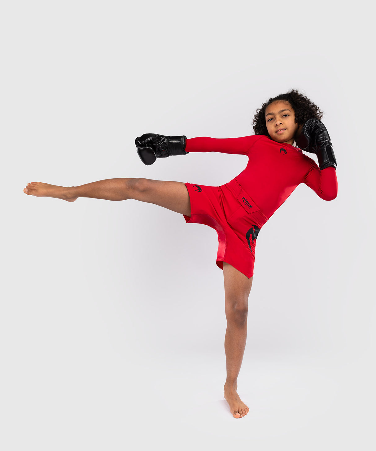 Venum MMA Shorts Light Kids - Rood