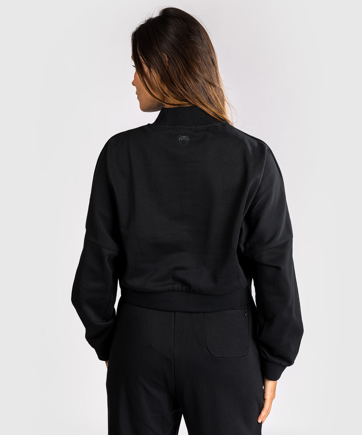 Venum Pulse Dames Cropped Sweatshirt - Zwart/Wit