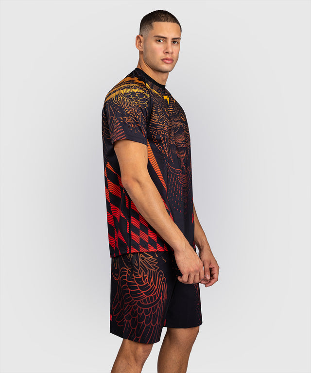 Venum Dry-Tech T-Shirt Quetzal Fury - Black/Red