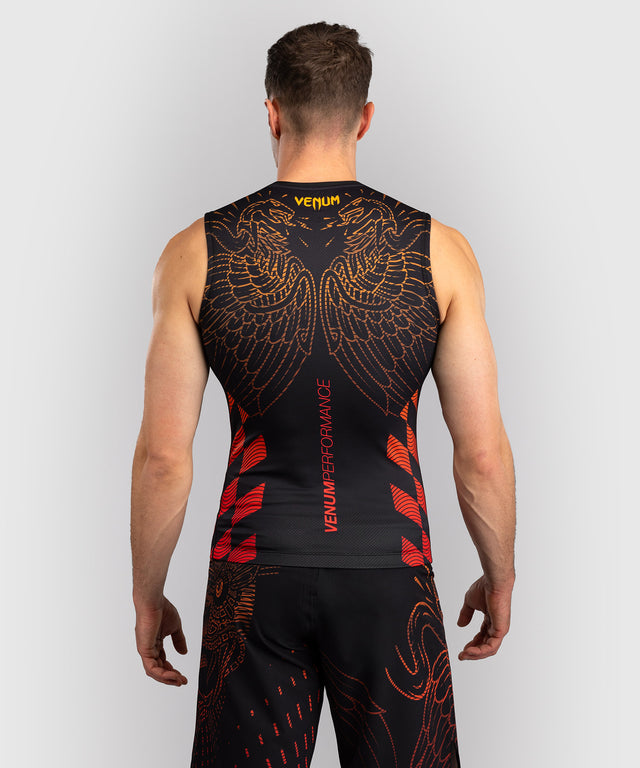 Venum Rashguard Mouwloos Quetzal Fury - Schwarz/Rot