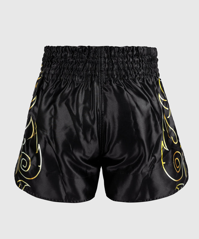 Venum Muay-Thai-Shorts VTC Flames – Schwarz/Gold