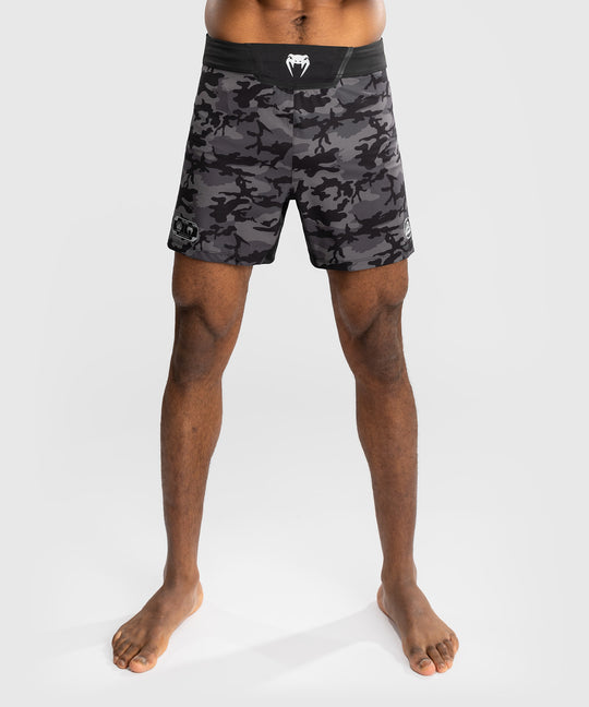Venum x Polaris MMA Shorts - Zwart/Camo Grijs