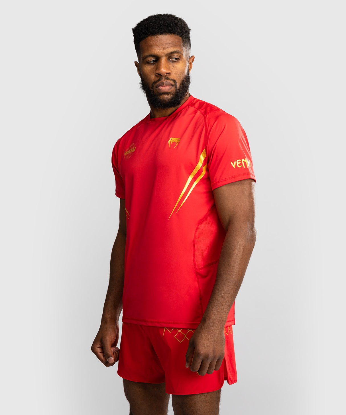 Venum x WOW FC Dry-Tech T-Shirt - Vurig Rood