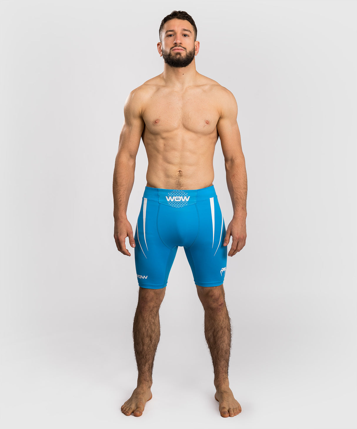 Venum x WOW FC Vale Tudo Shorts - Pacific Blauw