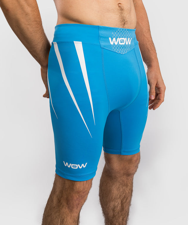 Venum x WOW FC Vale Tudo Shorts - Pacific Blå