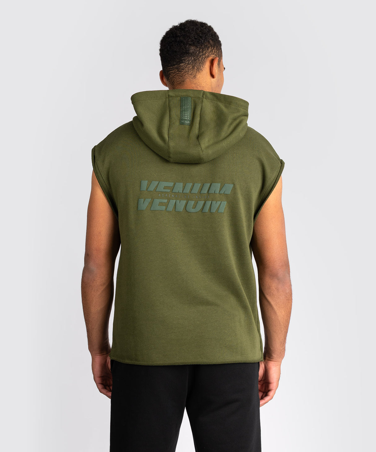 Venum Hoodie Mouwloos Divide - Legergroen