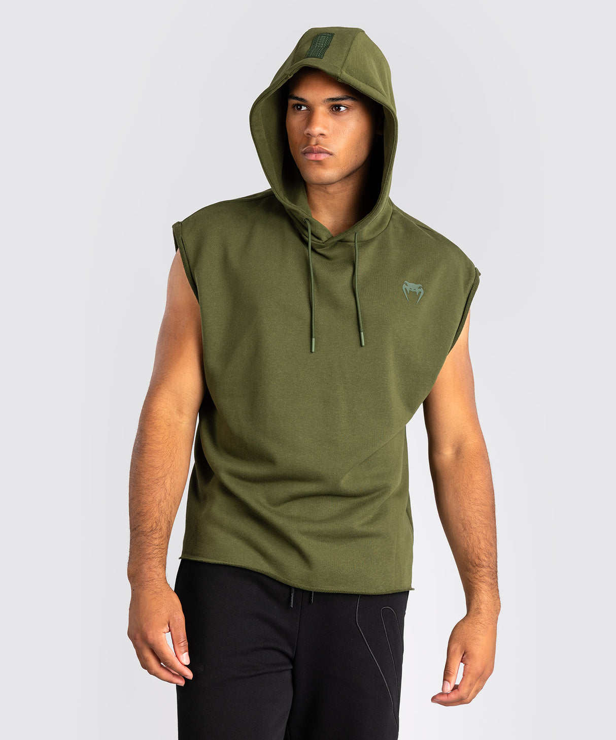 Venum Hoodie Mouwloos Divide - Legergroen