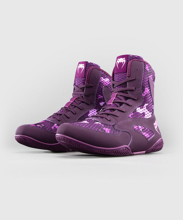 Ghete de box Venum Iris – Violet/Camo Roz
