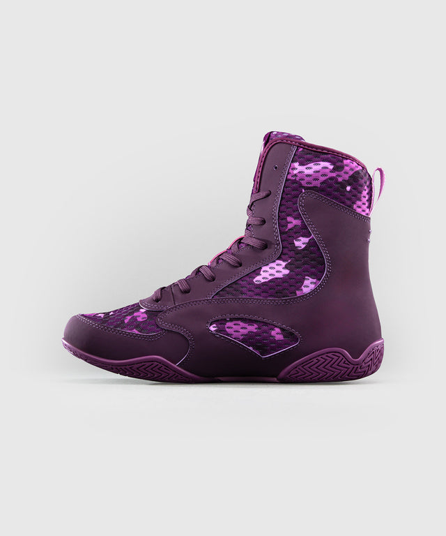 Ghete de box Venum Iris – Violet/Camo Roz