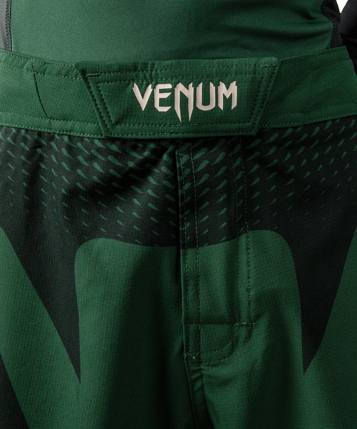 Venum MMA Shorts Attack Kids - Groen/Gebroken Wit