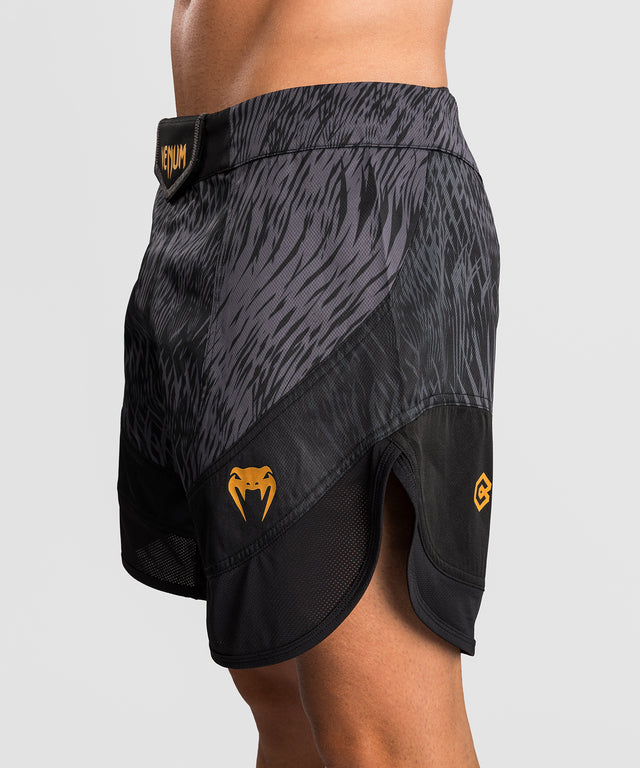 Pantaloni scurți MMA Venum x Chimaev – Negru/Gri