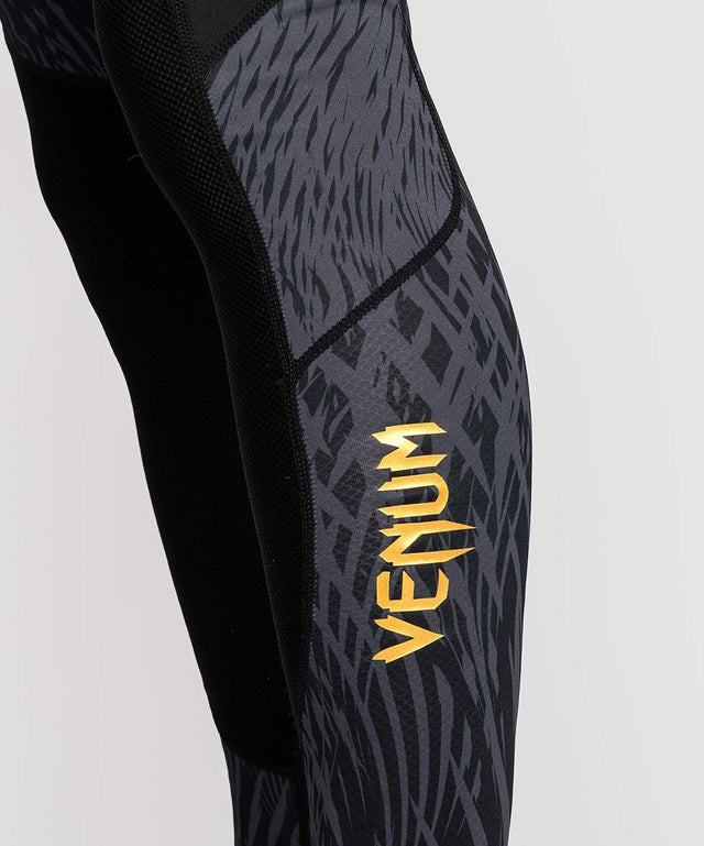 Shorts de compression Venum x Chimaev – Noir/Gris