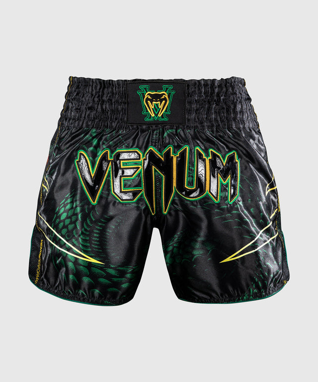 Venum Muay Thai Shorts Matupa - Zwart/Groen/Goud