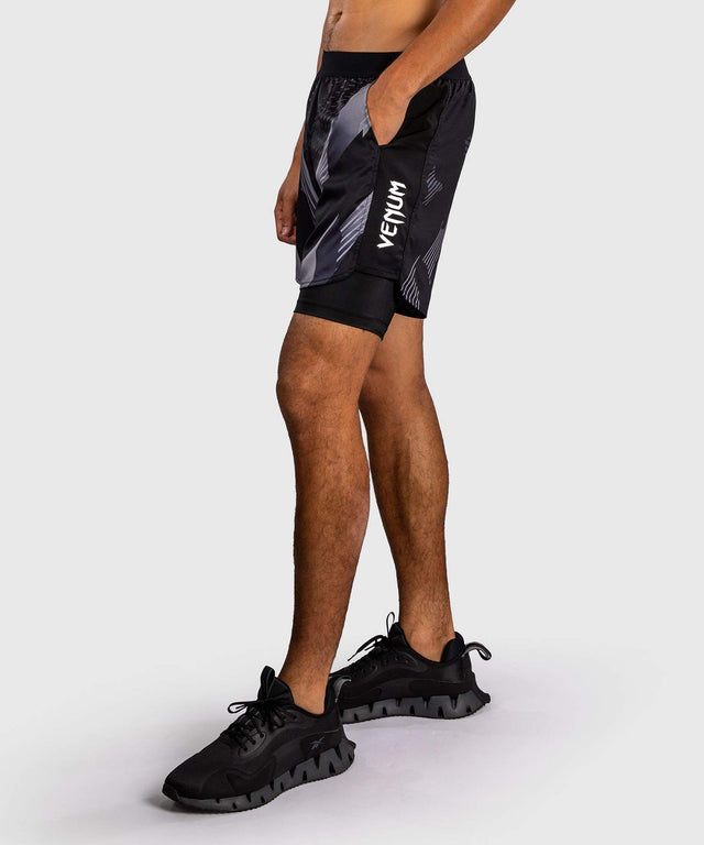 Venum Kompressionsshorts No-Gi 6.0 No-Gi Trainingsshorts – Schwarz/Weiß
