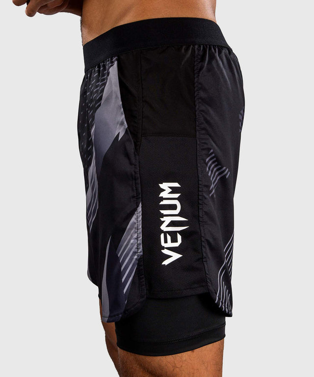 Venum Kompressionsshorts No-Gi 6.0 No-Gi Trainingsshorts – Schwarz/Weiß