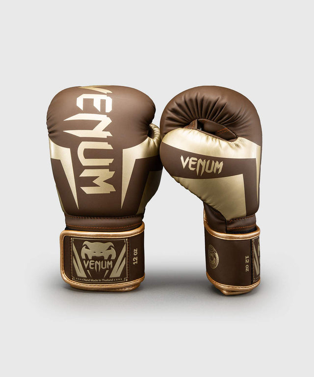 Venum Elite Boxningshandskar – Mörkbrun