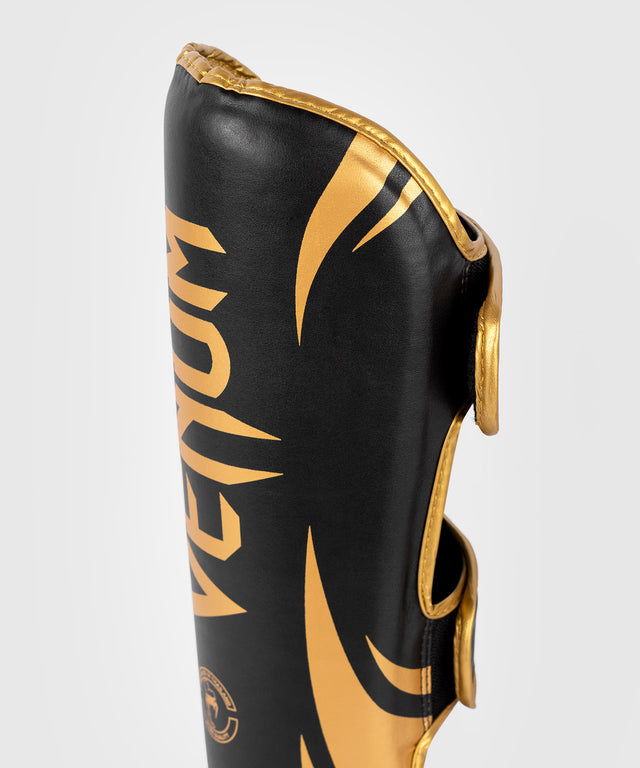 Venum Skinnebensbeskyttere Kickboxing Challenger – Sort/Guld