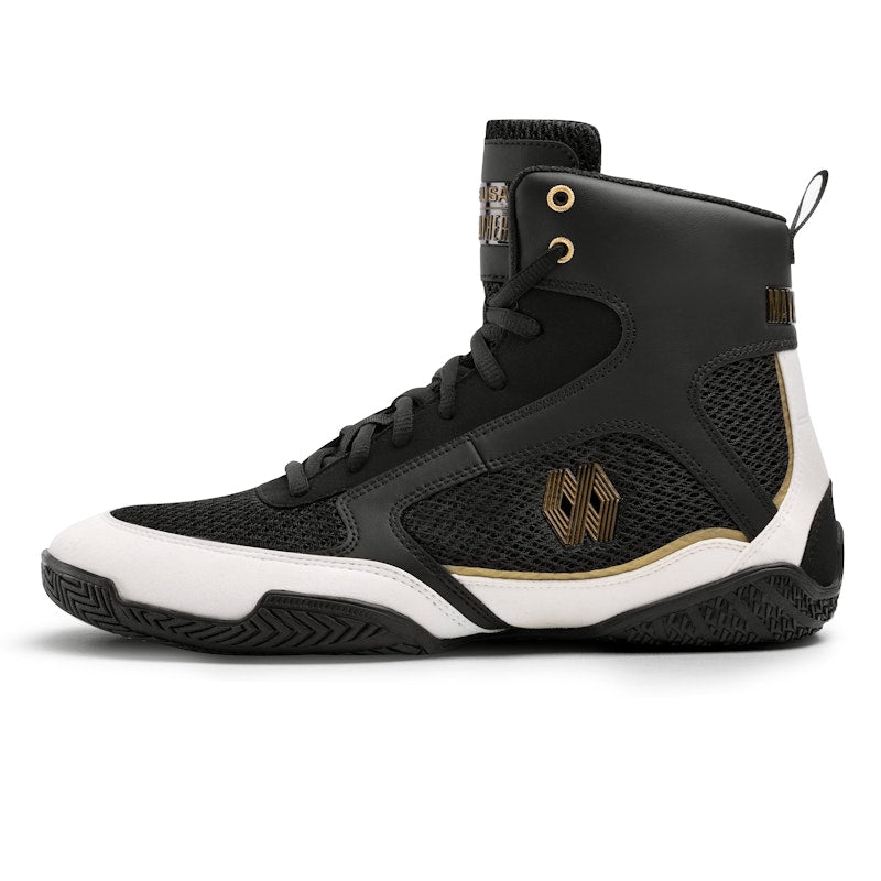 Hayabusa x Mayweather Boksschoenen Champ - Zwart/Wit