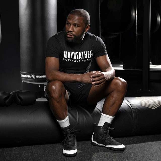 Hayabusa x Mayweather Boksesko Champ - Sort/Hvid