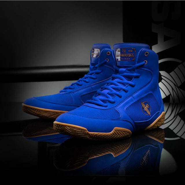 Botas de boxe Hayabusa Pro – Azul