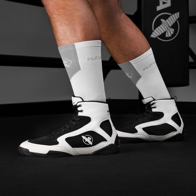 Hayabusa Boksschoenen Pro - Wit/Zwart