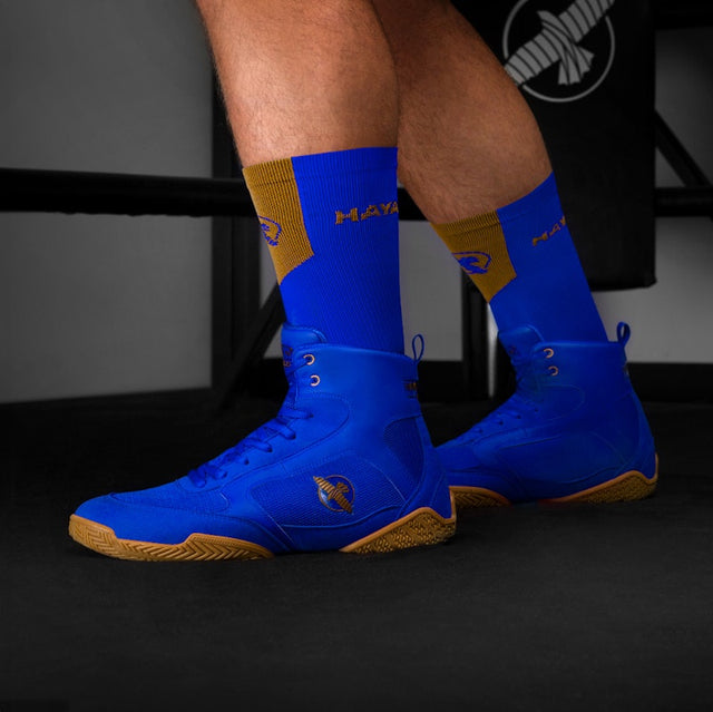 Botas de boxe Hayabusa Pro – Azul