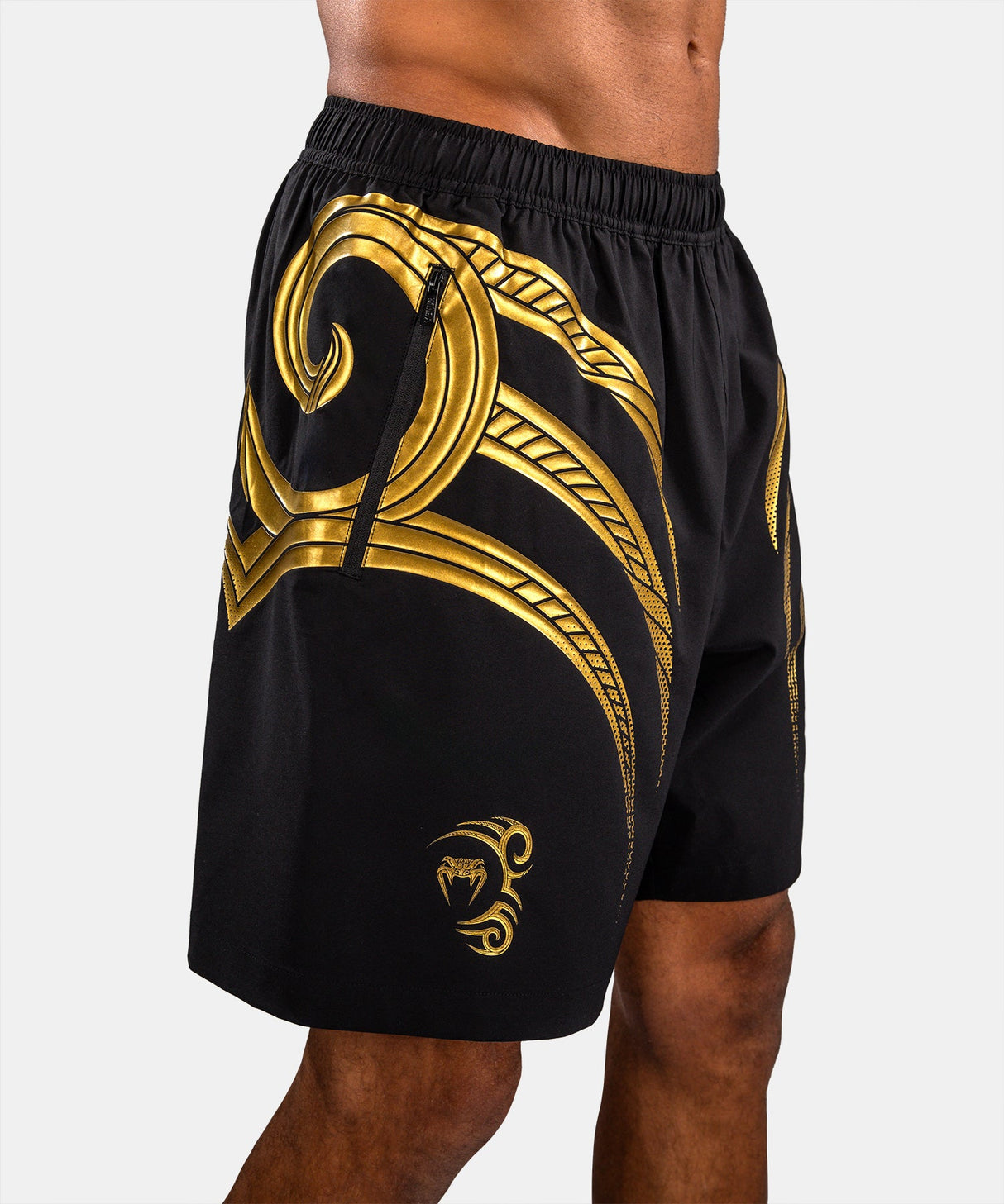 Venum x Mike Tyson Trainingsshorts Tiger - Zwart/Goud