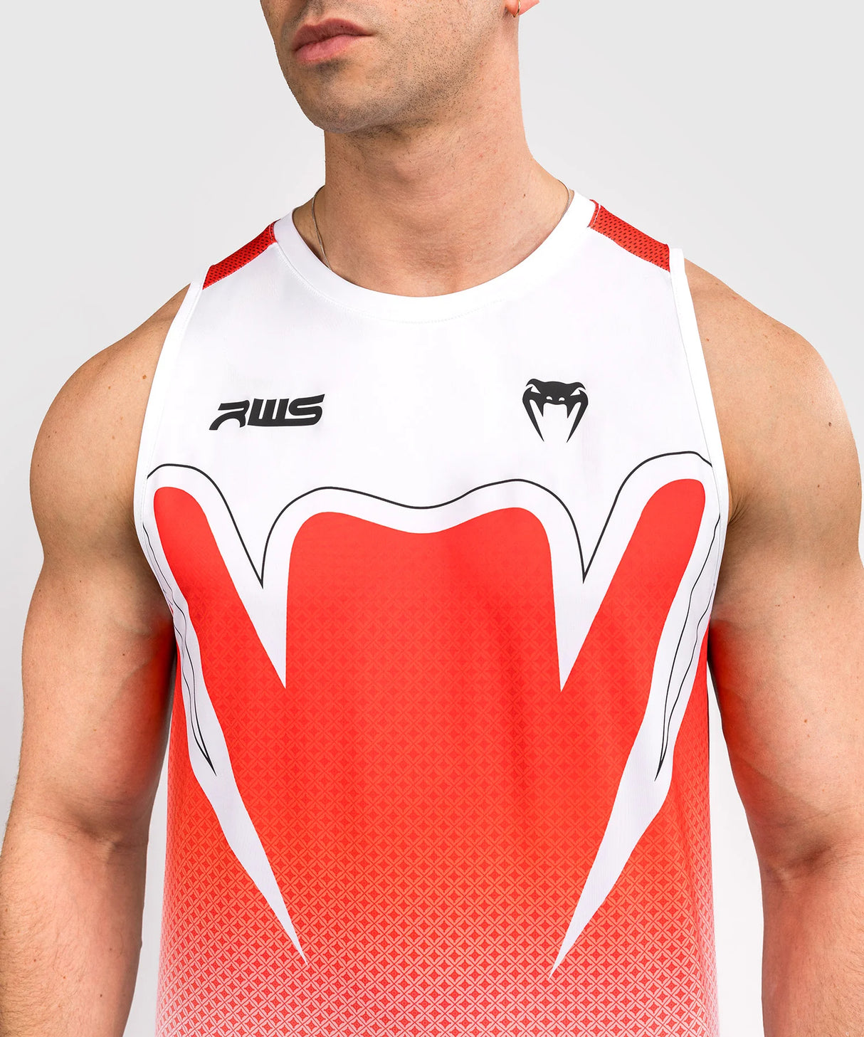 Venum x RWS 2.0 Dry-Tech Tank Top - Wit/Rood