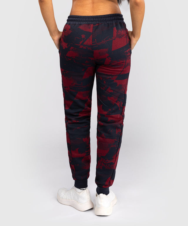 Venum UFC Trainingsbroek Zenith Dames - Marineblauw/Bordeauxrood/Zilver
