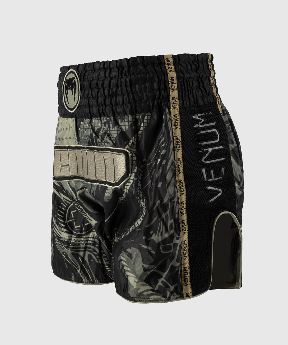 Venum Muay Thai Shorts Invader - Zwart/Zand