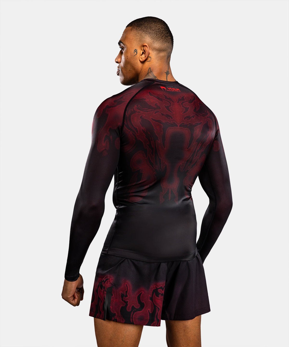 Venum Rashguard Spectre - Zwart/Rood