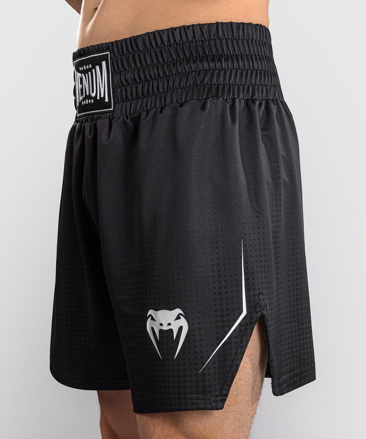 Venum Boksshorts Stealth - Zwart/Wit