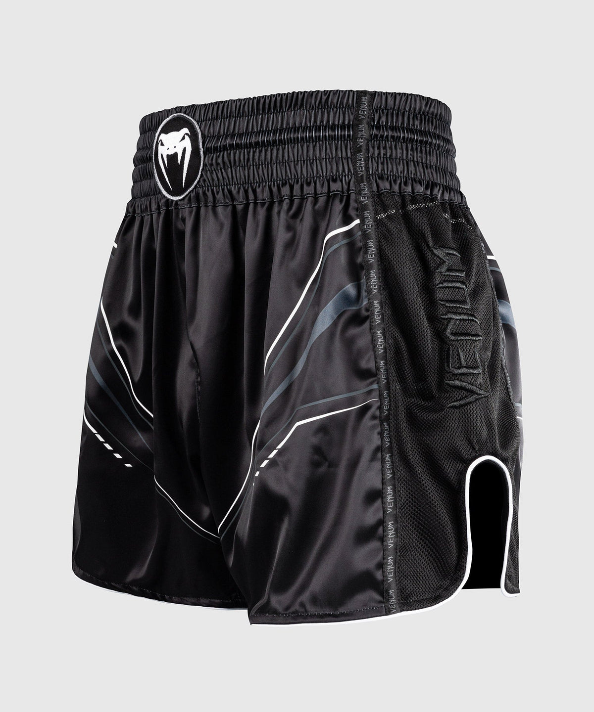 Venum Muay Thai Shorts Streamline - Zwart/Wit