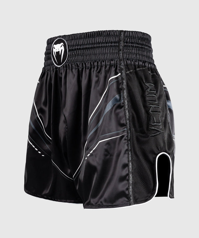Pantalones de Muay Thai Venum Streamline – Negro/Blanco