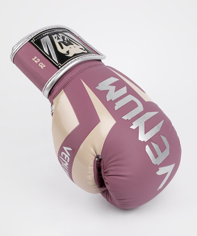 Venum Boxing gloves x Kaz – Dark Orchid/Silver