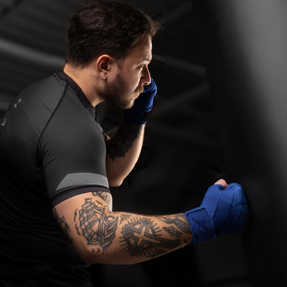 Hayabusa Handwraps Knuckle Guard - Blauw
