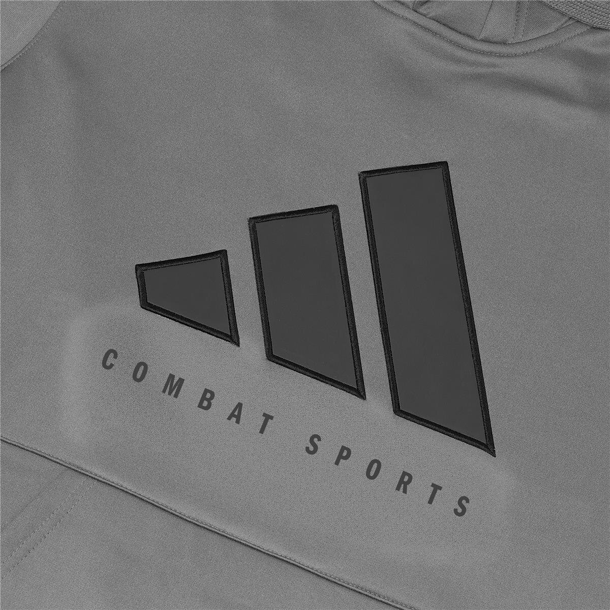 Adidas Hoodie Tech Line – Grau/Schwarz