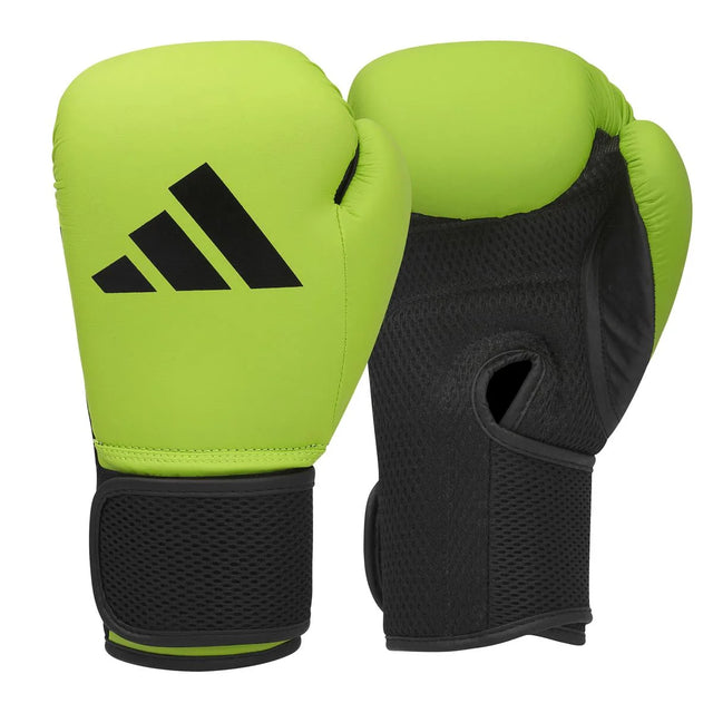 Mănuși de box Adidas + Sac de box Copii – Verde/Negru
