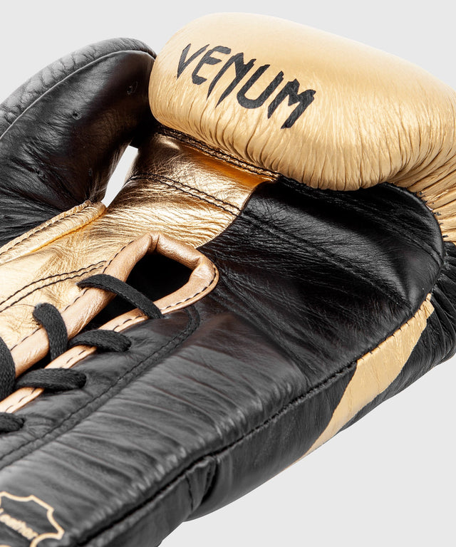 Mănuși de box Venum Hammer – Negru/Auriu