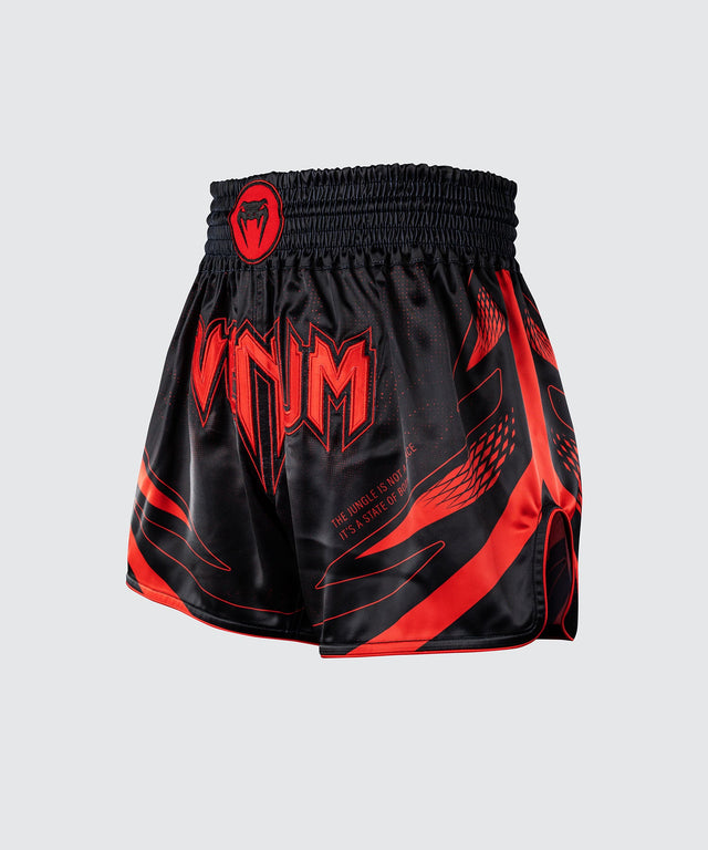Venum Muay Thai Shorts Amazonia Reborn - Zwart/Rood