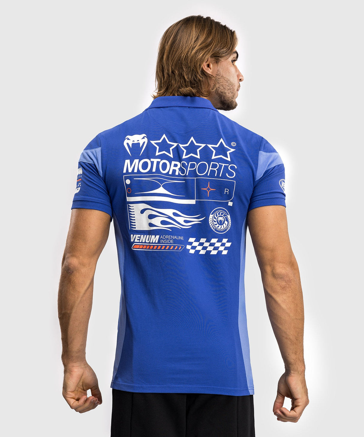 Venum Motorsport Polo - Koninklijk Blauw