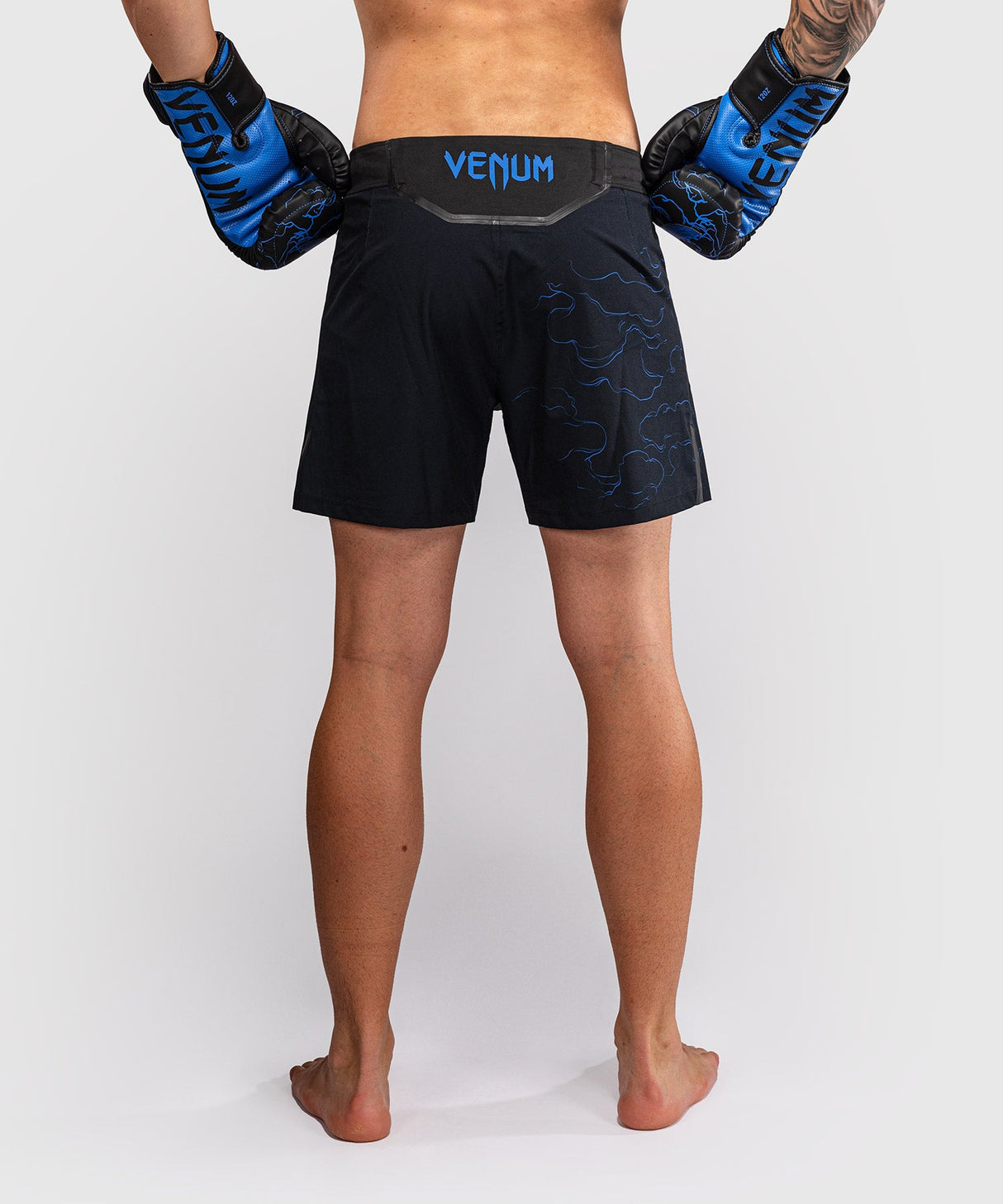Venum MMA Shorts Thunder Dragon - Zwart/Koningsblauw
