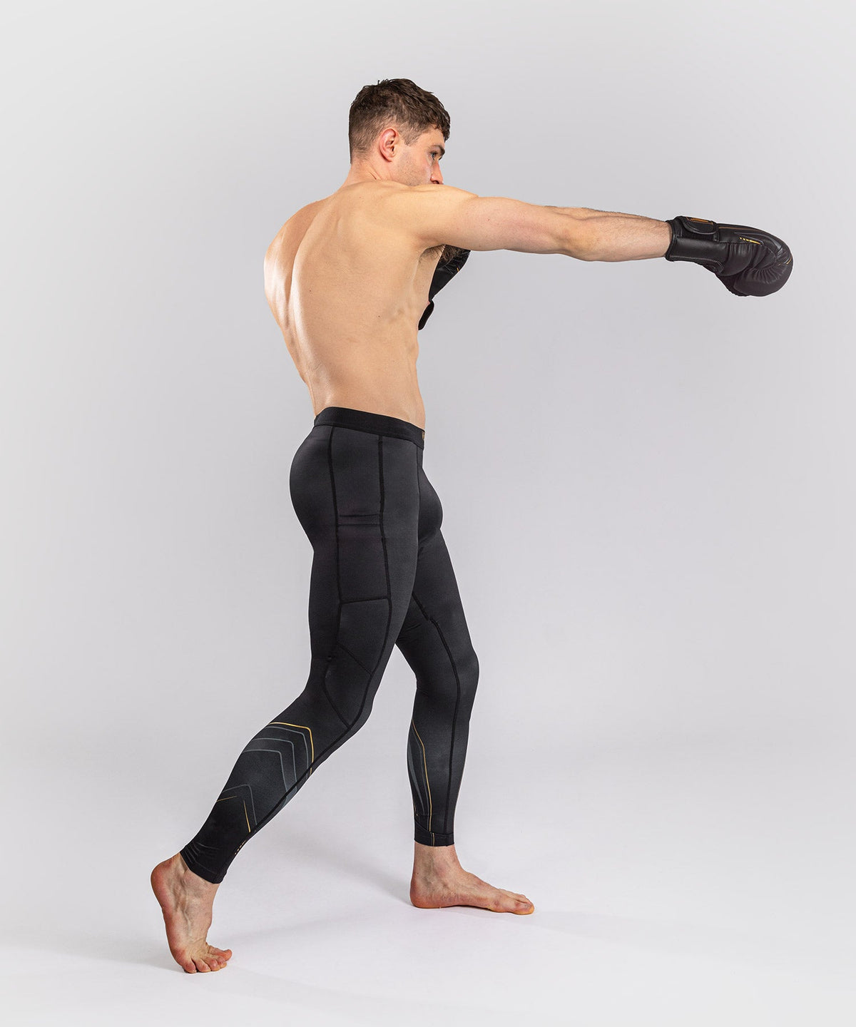 Venum Compressiebroek Streamline - Zwart/Goud